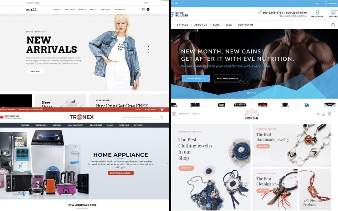 A Selection Of The Best Shopify Business Templates In 2019