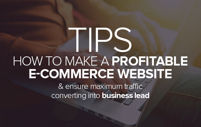 Tips – How To Make a Profitable eCommerce Website & Ensure Maximum Traffic Converting Into Business Lead