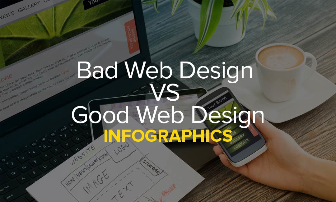 Bad Web Design Vs Good Web Design – Infographics