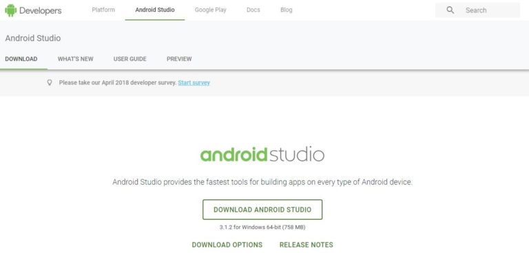 Android-Studio-App-Development-Tool