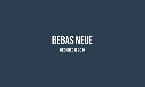 Bebas-Neue-font