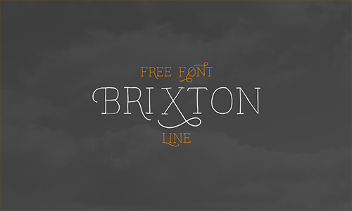 Brixton-line-font