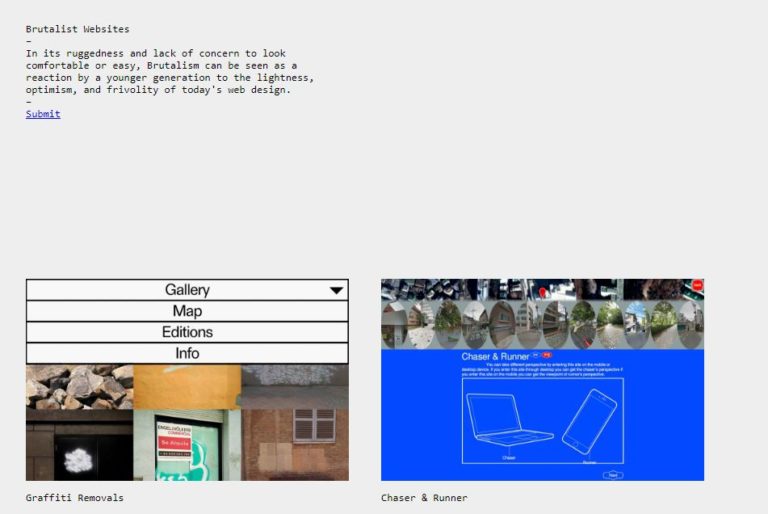 Brutalist-websites