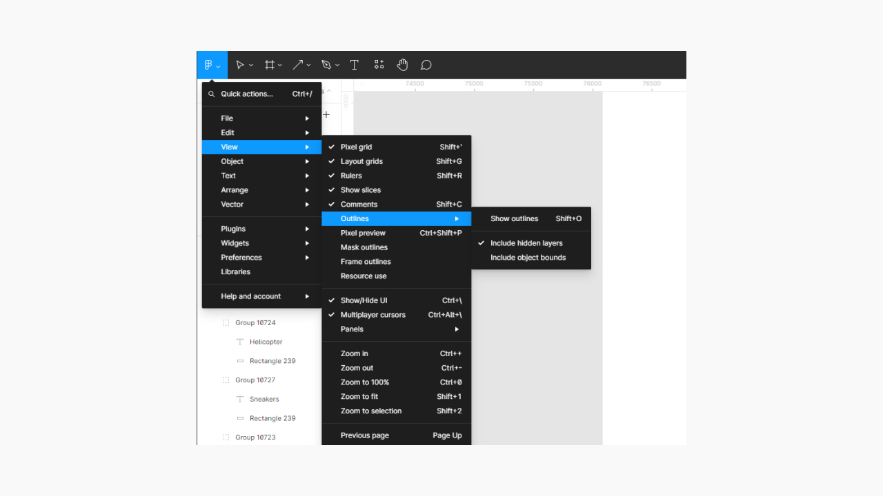 Cascading Menus