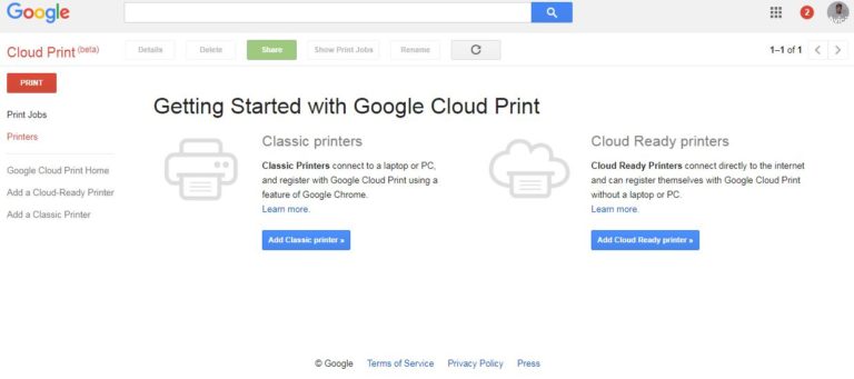 Cloud Print