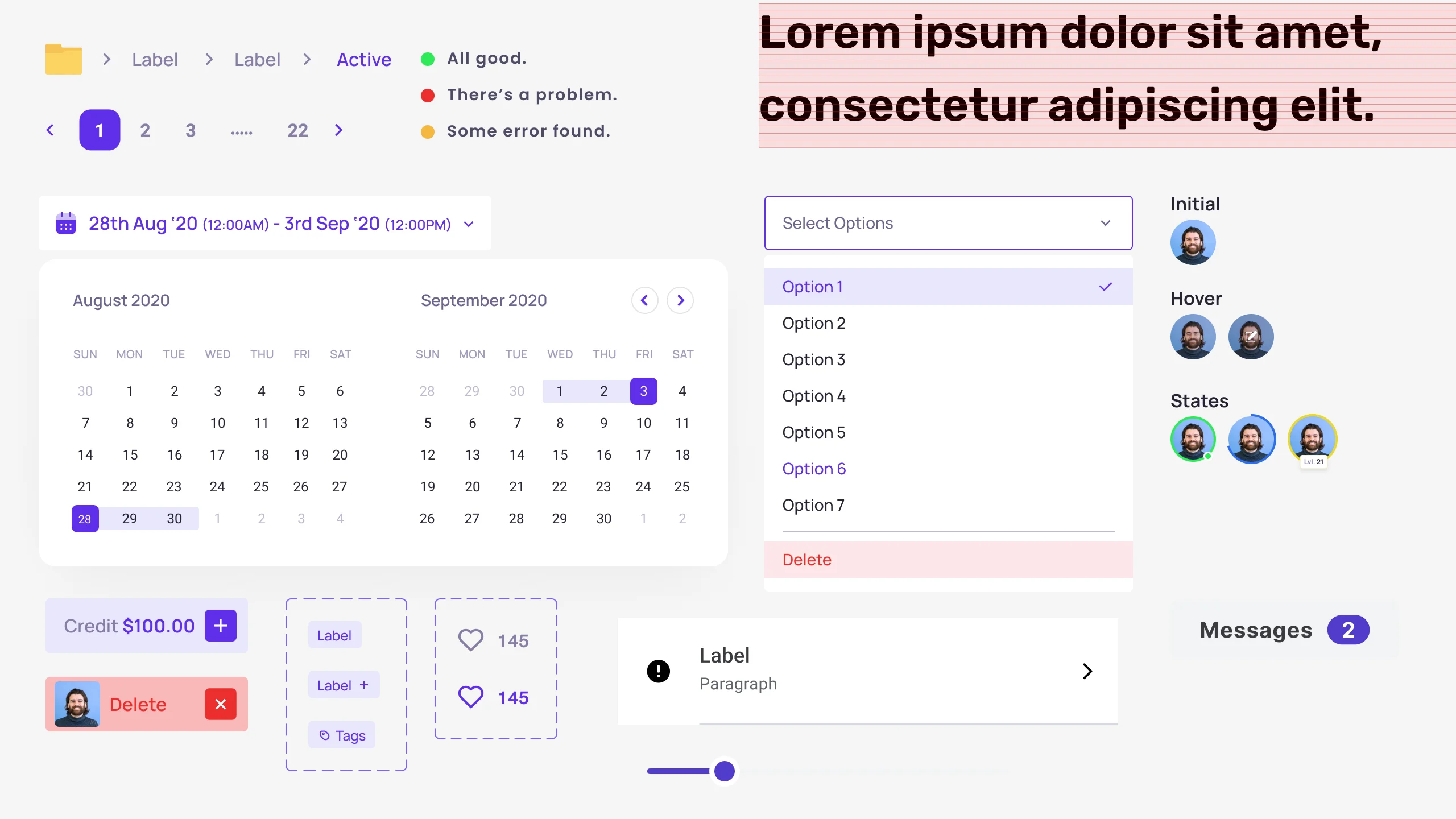 Components of Design System