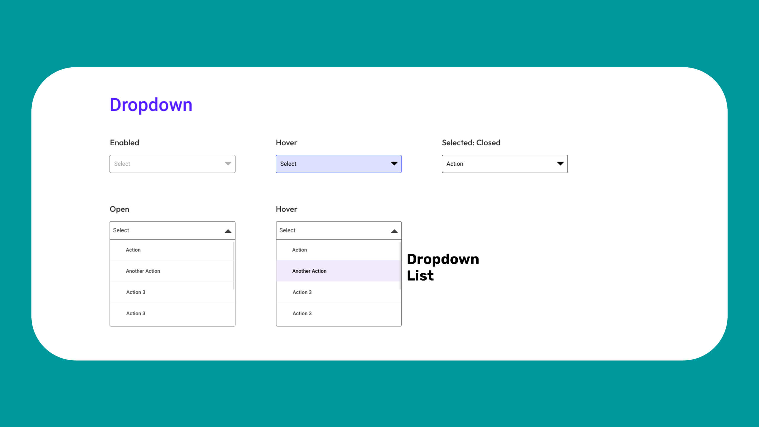 Dropdown/Dropdown Lists