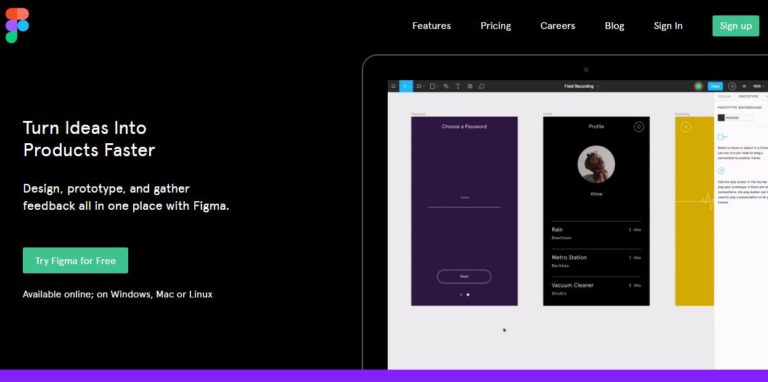 Figma-Mobile-App-UI-Design-Tool