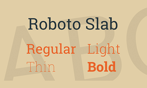 Roboto-Slab-Font