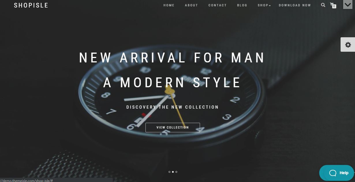 ShopIsle Wordpress Theme