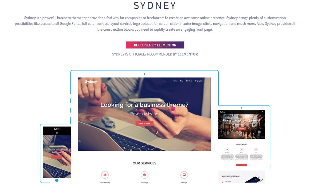 Sydney-Wordpress-Theme