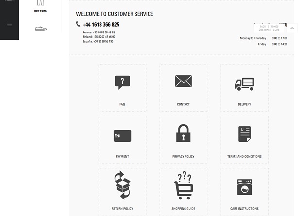 UX in ecommerce website