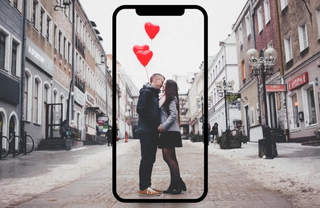 AR based Dating App UI/UX