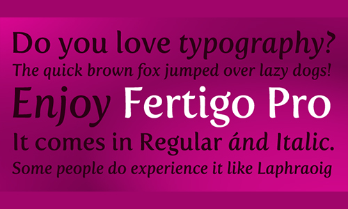 Fertigo-Font