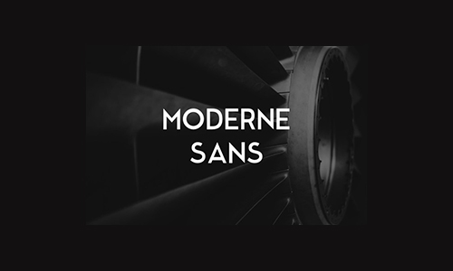 moderne-sans